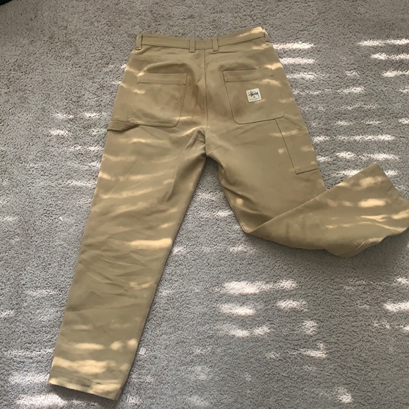 Stussy Work Pant, Suede Kee Patch - Picture 2 of 4